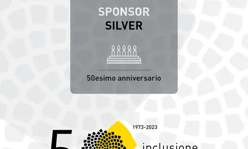 Inclusione 50Esimo Sponsor Silver Digitale Quadrato